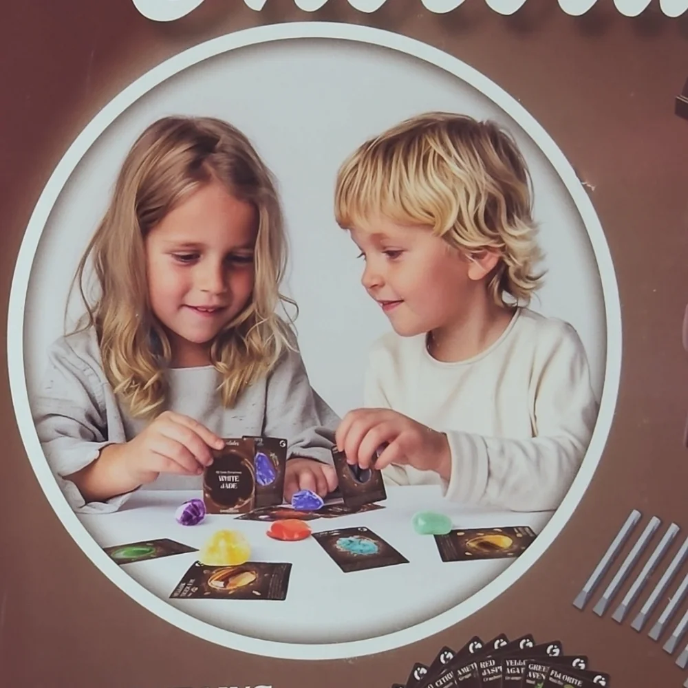 Chocolate Party Game Set - Brown and White